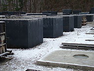 Plac produkacja szamb betonowych Ostróda